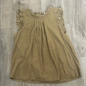 Ruffled Sleeveless Tank